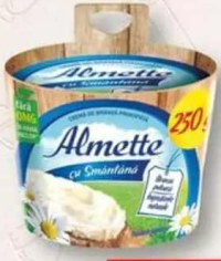 Almette Cremă de brânză smântână / verdeață 250g