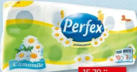 Hârtie igienică Perfex mușețel 10 role 3 straturi 1Pachet