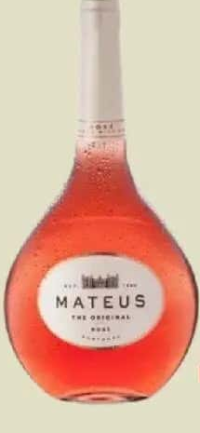MATEUS DOURO Vin roze demisec 0.75 L SGR
