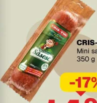 CRIS-TIM Mini salam Săsesc 350 g