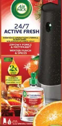 Air Wick Active Fresh Kit Parfumuri de Iarnă și Condimente 228ml