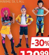 Demon Hunters Costum clasic Mira, Rumi, Zoey Mărime: SX, S, M, L