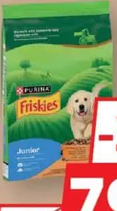 PURINA FRISKIES Junior Hrană uscată pentru câini 8 kg