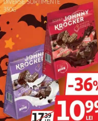 Roshen Johnny Krocker Napolitane cu cremă diverse sortimente 350g