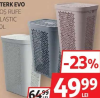 Sterk Evo Coș rufe plastic 60L