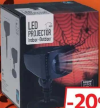 Proiector Halloween LED Păianjen
