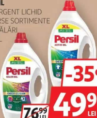 PERSIL DETERGENT LICHID DIVERSE SORTIMENTE 55 SPĂLĂRI 2.475L