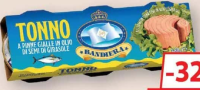Bandiera Ton Bucăți în Ulei 3x80g