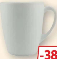 Eljado Cană din opal, albă 300ml