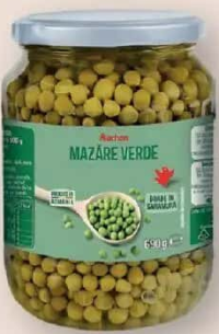 Auchan Mazăre Boabe 690g