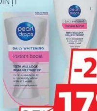 PEARL DROPS INSTANT WHITE & HOLLYWOOD SMILE PASTĂ DINȚI 50ML