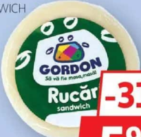 GORDON RUCĂR CAȘCAVAL SANDWICH 150G