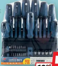 AUCHAN SET 39 ȘURUBELNIȚE