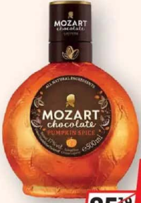 Mozart Lichior cu ciocolată și aromă de dovleac 17% alcool 0.5L