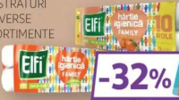 ELFI Hârtie igienică 10 role 3 straturi diverse sortimente