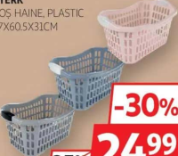Sterk Coș haine, plastic 37x60.5x31cm