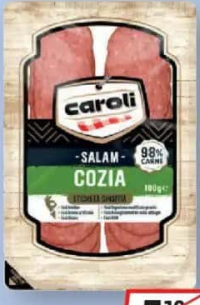 Caroli Salam Cozia 100g