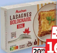 Auchan Lasagna Bolognese 450g
