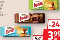 Lovita Brownie Biscuiți pufoși diverse sortimente 152g