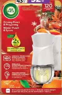 Air Wick Electric Kit Parfumuri de Iarnă și Condimente 19ml