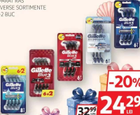 Gillette Blue 3 Aparat de Ras diverse sortimente 6+2 buc