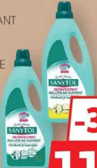 SANYTOL Dezinfectant pardoseli diverse sortimente 1 l