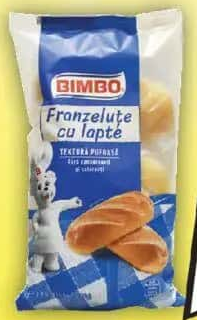 Bimbo Franzeluțe cu lapte, 175g