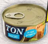 Marina Blue Ton bucăți în ulei vegetal / în suc propriu 160g