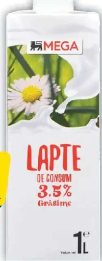 Mega Lapte de consum 3.5% grăsime 1l