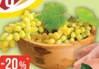 Struguri albi fără sâmburi ambalați 500g