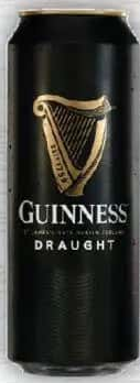 Guinness Bere Draught Stout, 0.44L