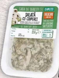 Mega Apetit Salată cu ciuperci 250g