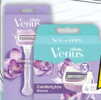Gillette Venus aparat de ras, Breeze/Rezerve aparat de ras, Comfort Glide Breeze, 4 buc.