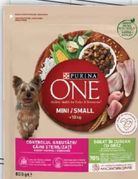 Purina One Mini Hrană pentru câini, diverse sortimente, 800g