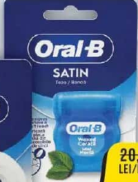 Oral-B ață dentară, Satin, 50m