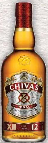 Chivas Regal Blended Scotch Whisky 12 Ani, 0.7L