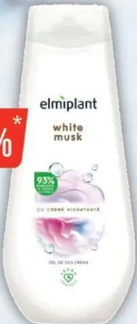 Elmiplant gel de duș, White Musk/Exotic, 750ml