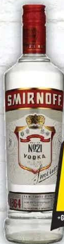 SMIRNOFF RED LABEL VODCA, 0.7L