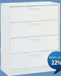 JENSLEV comodă cu sertare 71x89x36 cm