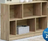 MOSBJERG bibliotecă 6 rafturi 120x80x29 cm