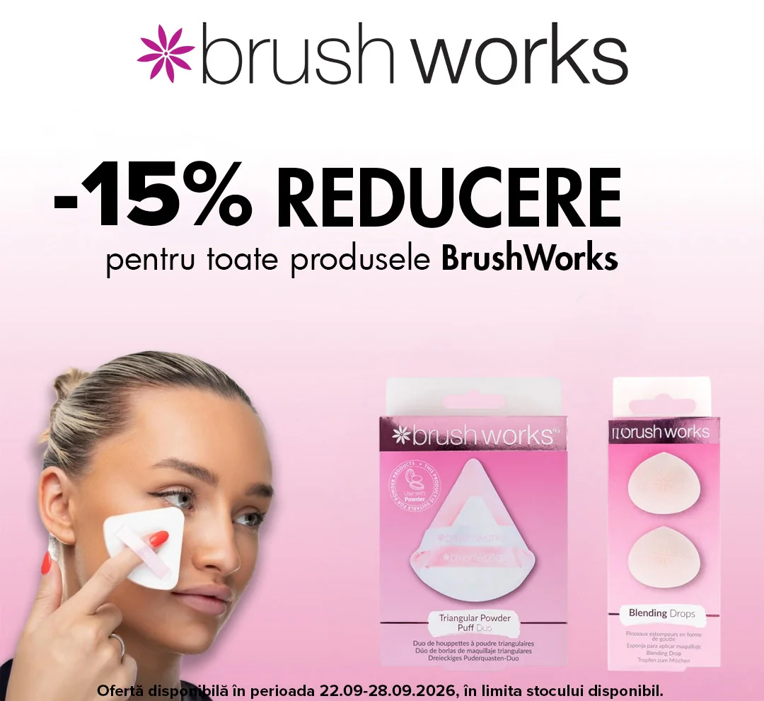 Dr. Max: -15% reducere la produsele BrushWorks