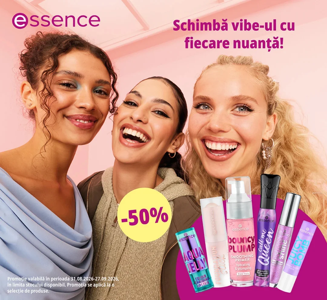Dr. Max: Produse essence cu -50%