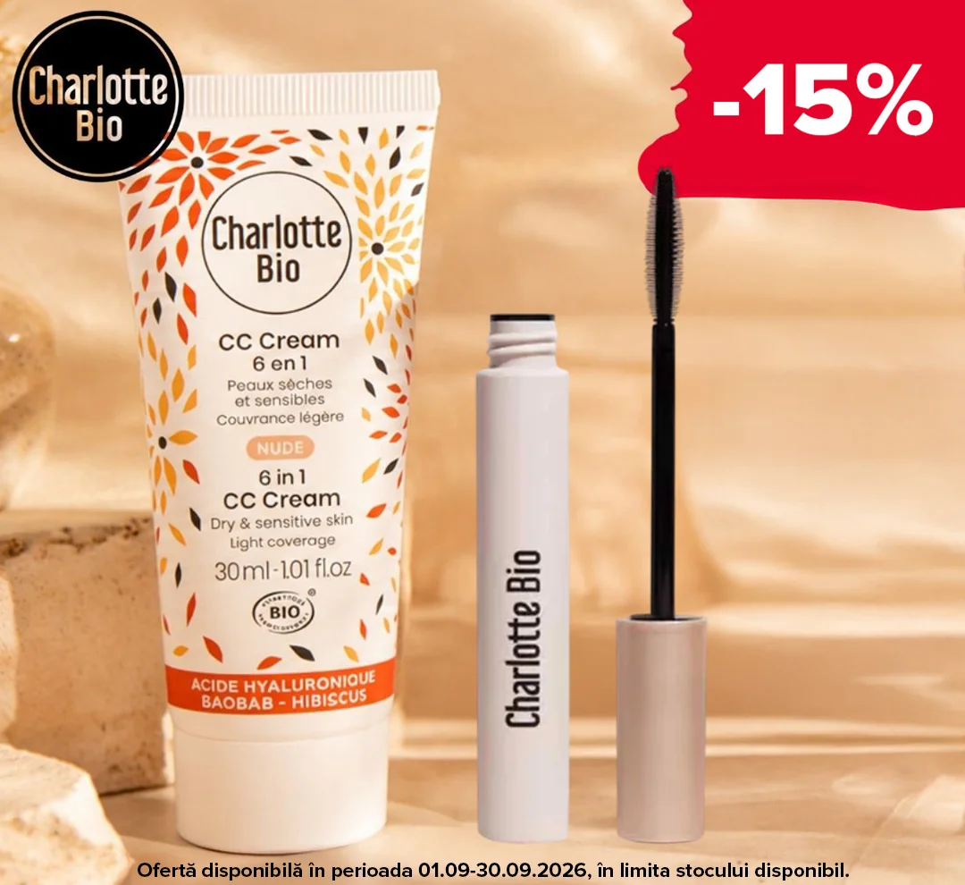 Dr. Max: -15% la Charlotte Bio