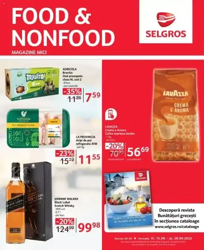 Catalog Selgros: Ofertă actuală din 15.09.2023