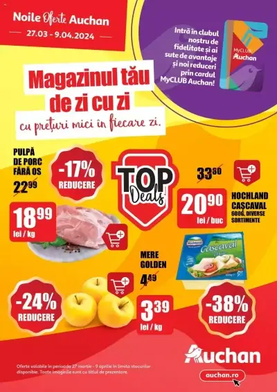 Auchan: Ofertă actuală din 27.03.2024