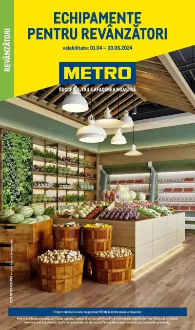 Metro: Ofertă actuală din 01.04.2024