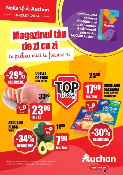 Auchan: Ofertă actuală din 10.04.2024