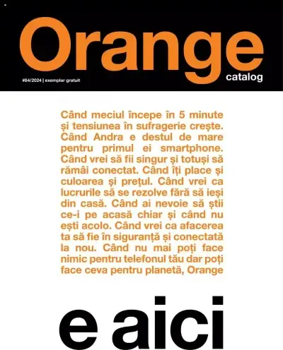 Orange: Ofertă actuală din 29.04.2024