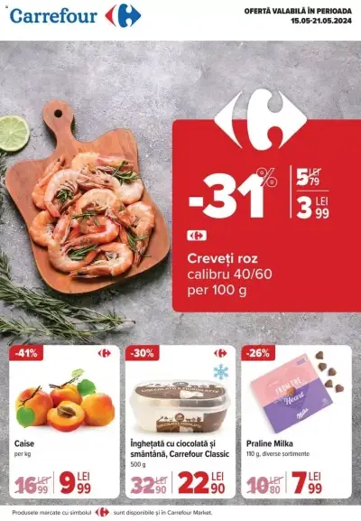 Catalog Carrefour: Ofertă actuală din 15.05.2024