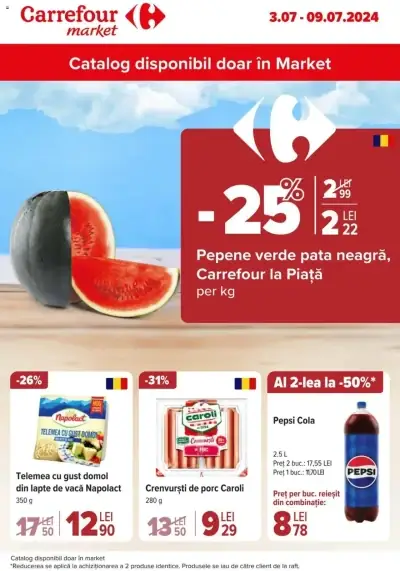 Catalog Carrefour: Ofertă actuală din 03.07.2024